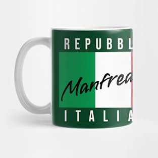 Manfredonia Italy Flag Mug